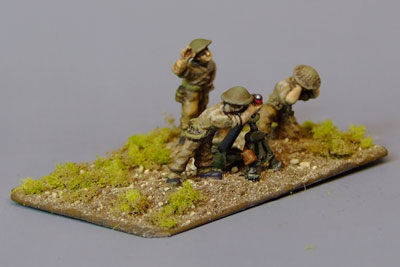 British 3" mortar team