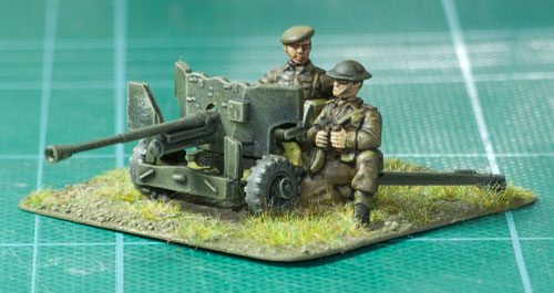 Airfix 6pdr with Valiant crew