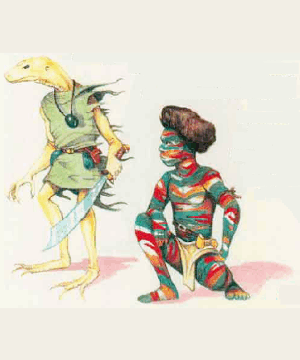 Lizard Kin (Mystara), Chameleon Man and Sis’thik