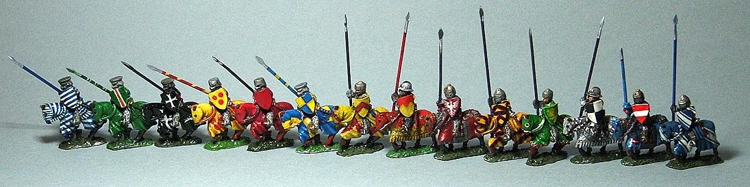 Tabletop Miniatures 15mm knights